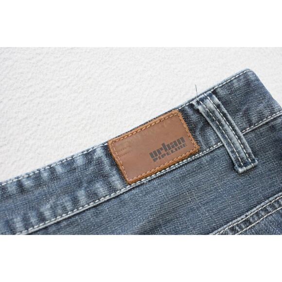 Urban Pipeline Relaxed BootCut Denim Blue Jeans Rugged Mens Size 38 x 32 - Picture 1 of 7